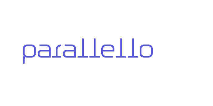 Parallello Font Download