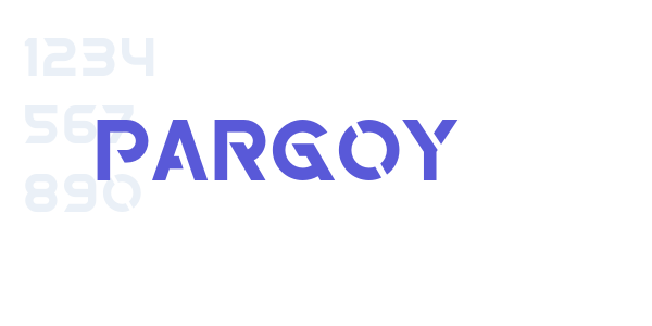 Pargoy font free