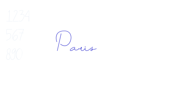 Paris font free