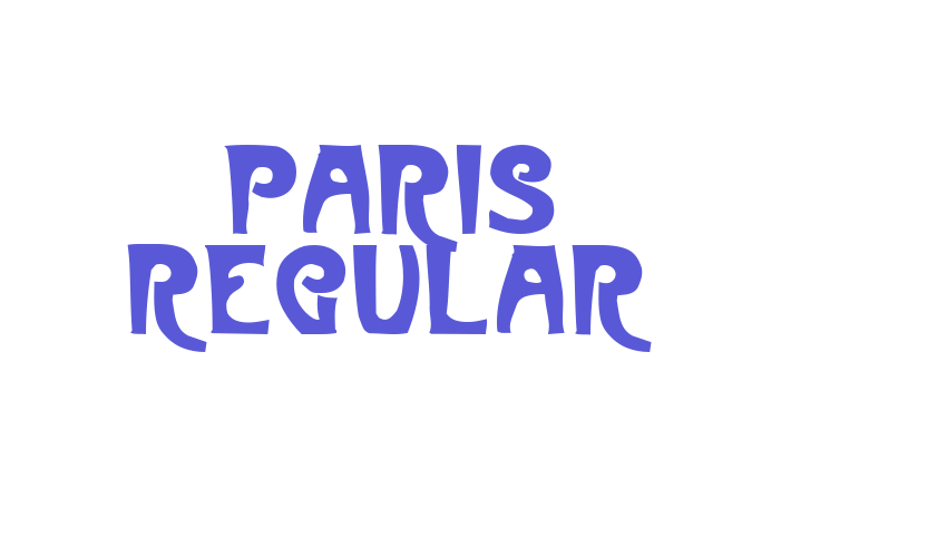 Paris Regular Font