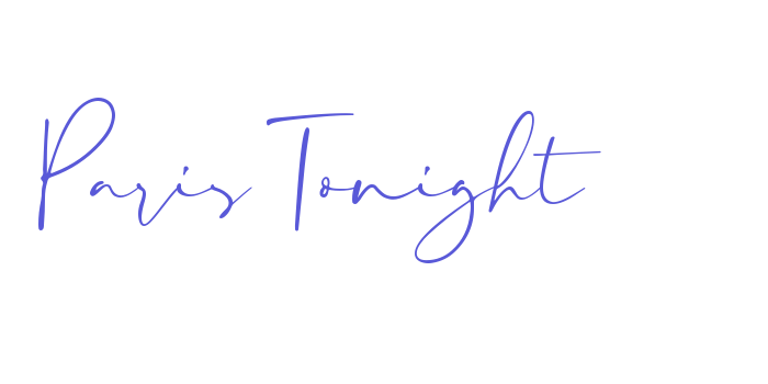 Paris Tonight Font