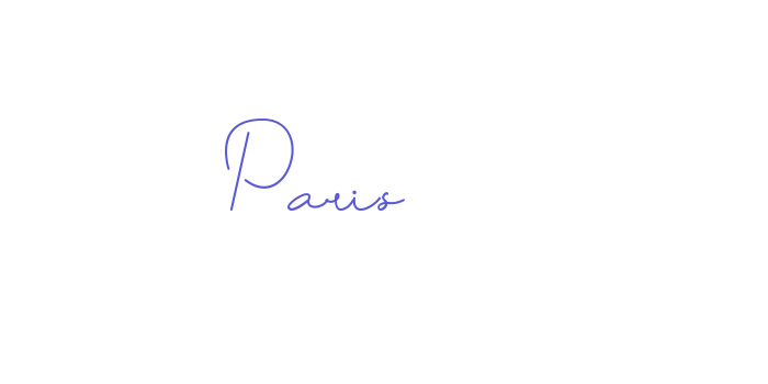 Paris Font