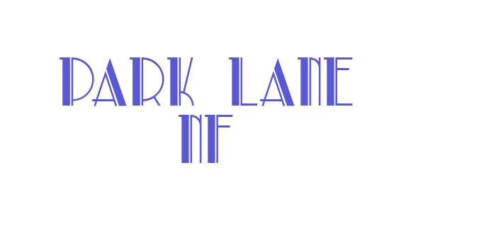 Park Lane NF Font Download