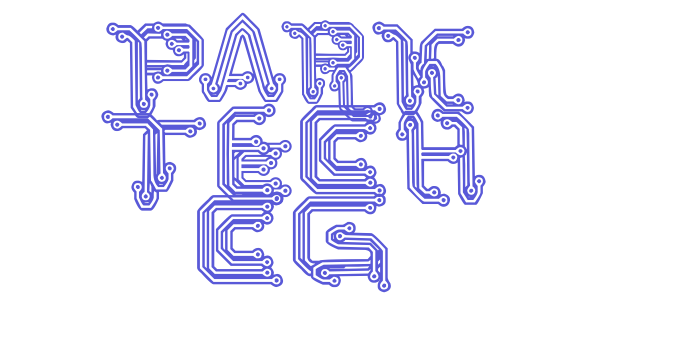 Park Tech CG Font