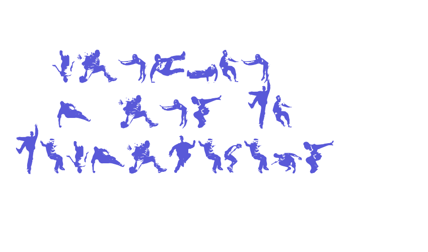 Parkour – L art du deplacement Font Download