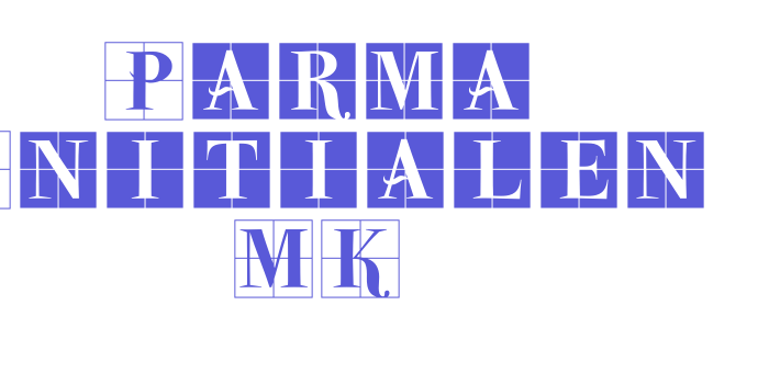 Parma Initialen MK Font Download