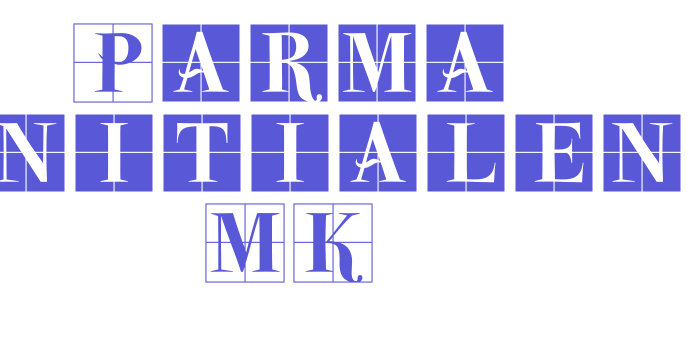 Parma Initialen MK Font