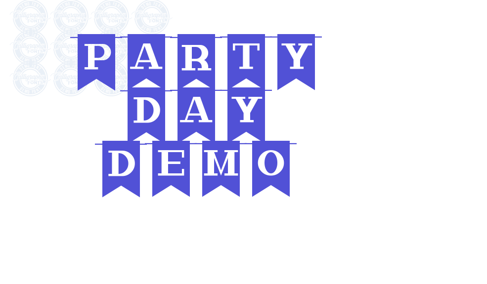 Party Day Demo-font-download