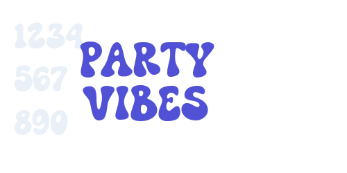Party Vibes-font-download