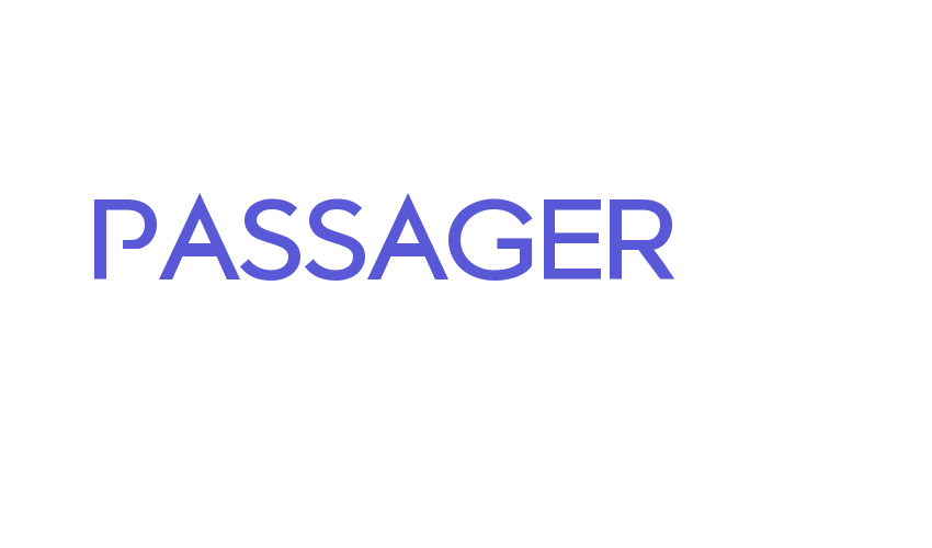 Passager Font Download