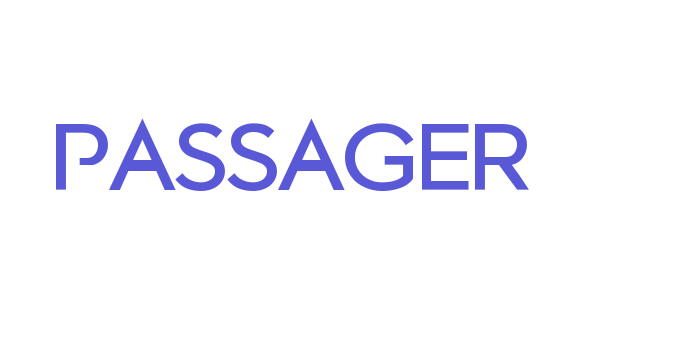 Passager Font Download