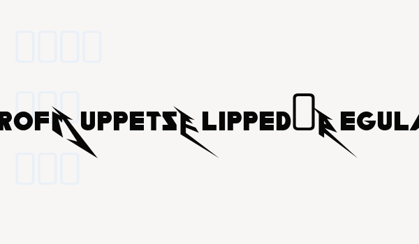 PastorofMuppetsFlipped-Regular Font