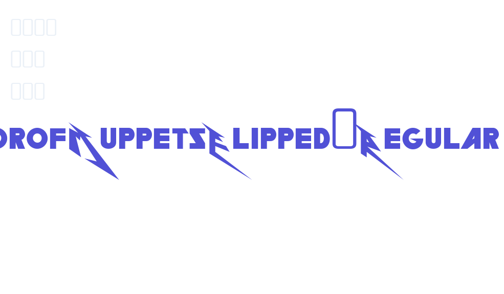 PastorofMuppetsFlipped-Regular-font-download