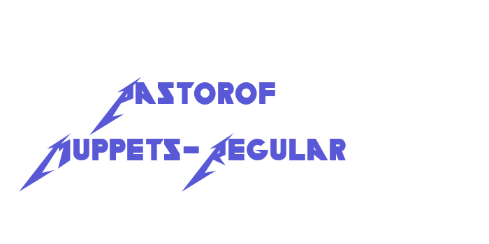 Pastorof Muppets-Regular Font Download