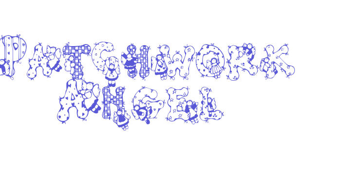 Patchwork Angel Font