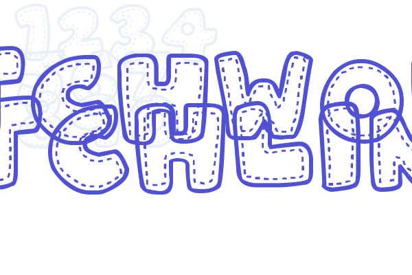 Patchwork Stitchlings Font Download