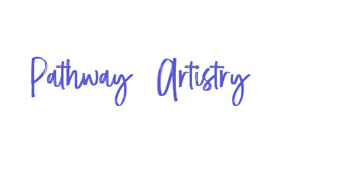 Pathway Artistry Font