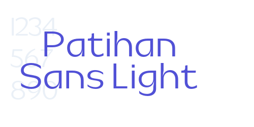 Patihan Sans Light-font-download