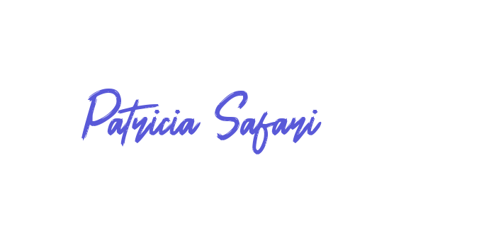 Patricia Safari Font Download