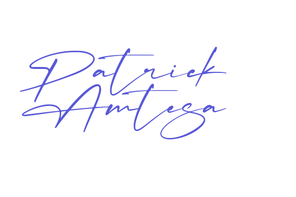 Patrick Amtesa Font