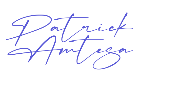 Patrick Amtesa Font