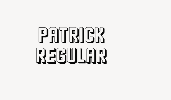 Patrick Regular Font