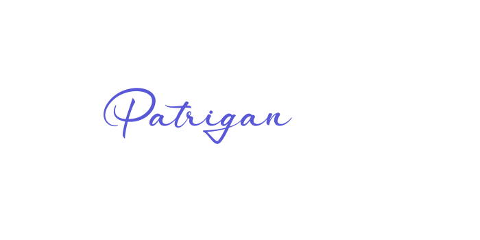 Patrigan Font