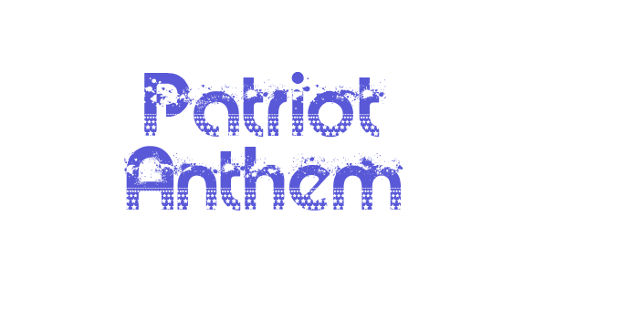 Patriot Anthem Font Download