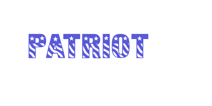 Patriot Font