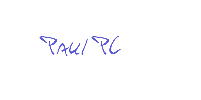 Paul PC Font Download