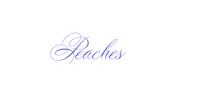 Peaches Font