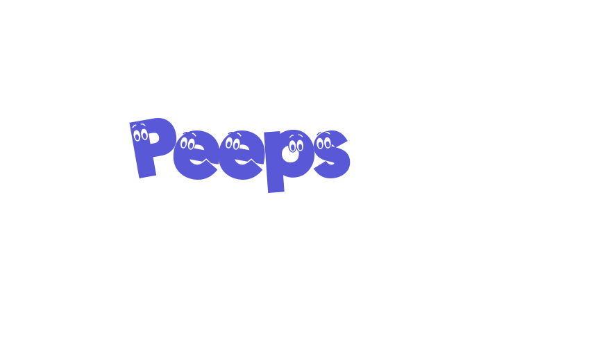 Peeps Font