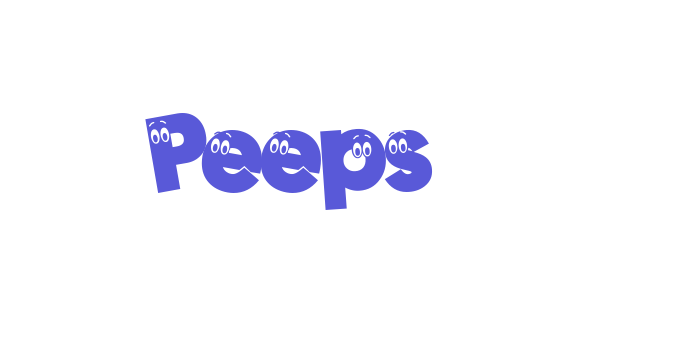 Peeps Font Download