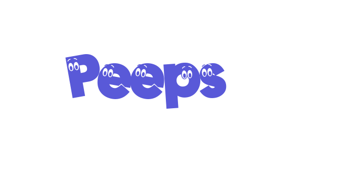 Peeps Font