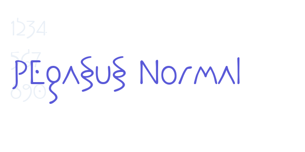 Pegasus Normal font free