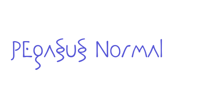 Pegasus Normal Font Download