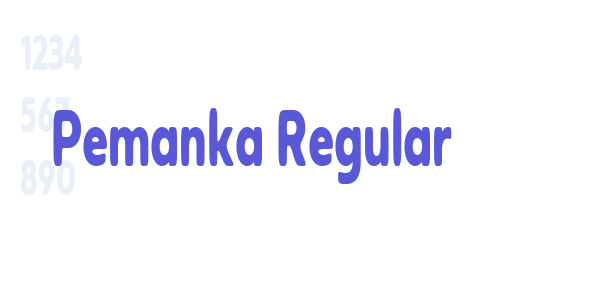 Pemanka Regular font