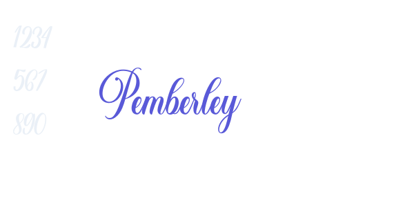 Pemberley font free