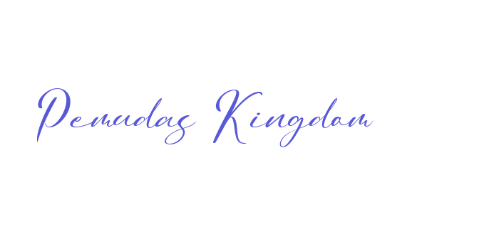 Pemudas Kingdom Font Download