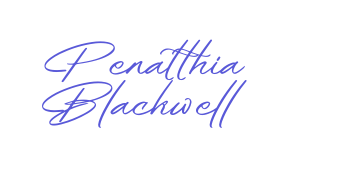 Penatthia Blackwell Font Download