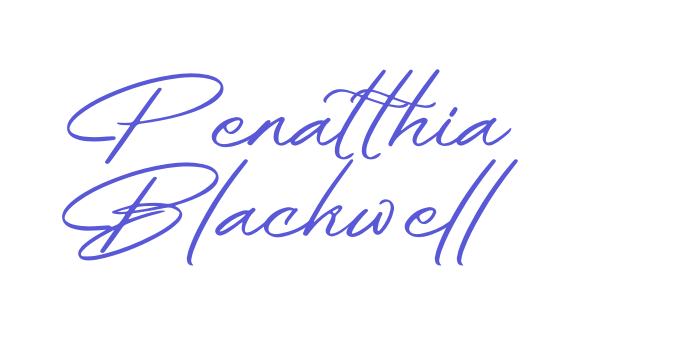 Penatthia Blackwell Font