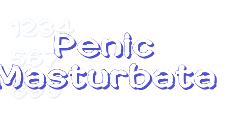 Penic Masturbata-font-download