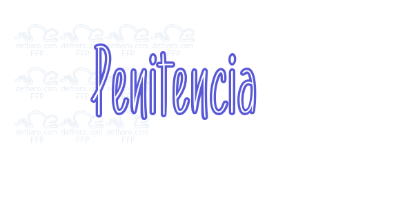 Penitencia font free