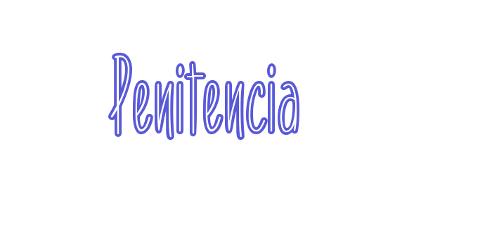 Penitencia Font Download