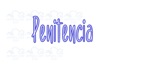 Penitencia-font-download