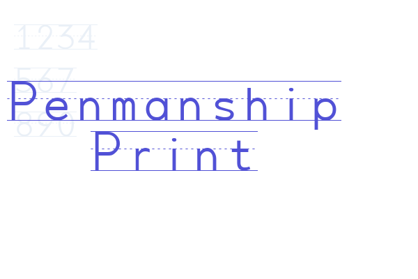 Penmanship Print