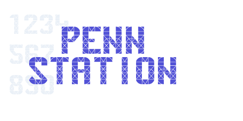 Penn Station-font-download