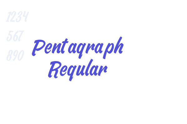 Pentagraph Regular
