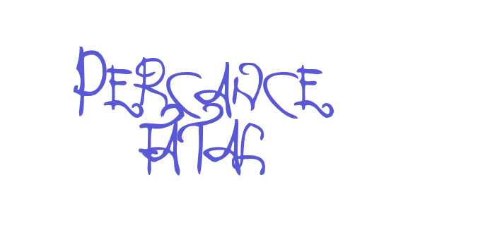 Percance Fatal Font Download