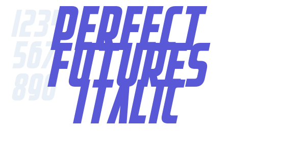 Perfect Futures Italic font free